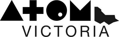 ATOM Vic black logo