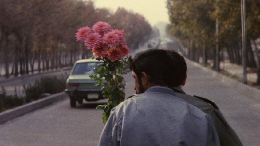 Close-Up (1990) - motorcycle and flowers
