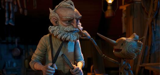 Guillermo del Toro’s Pinocchio (2022), courtesy of Netflix