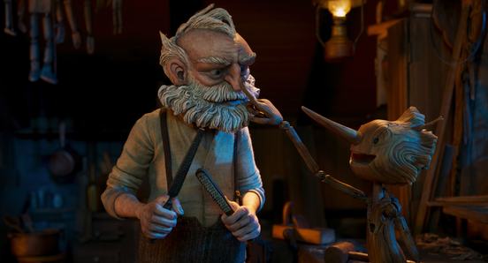 Guillermo del Toro’s Pinocchio (2022), courtesy of Netflix