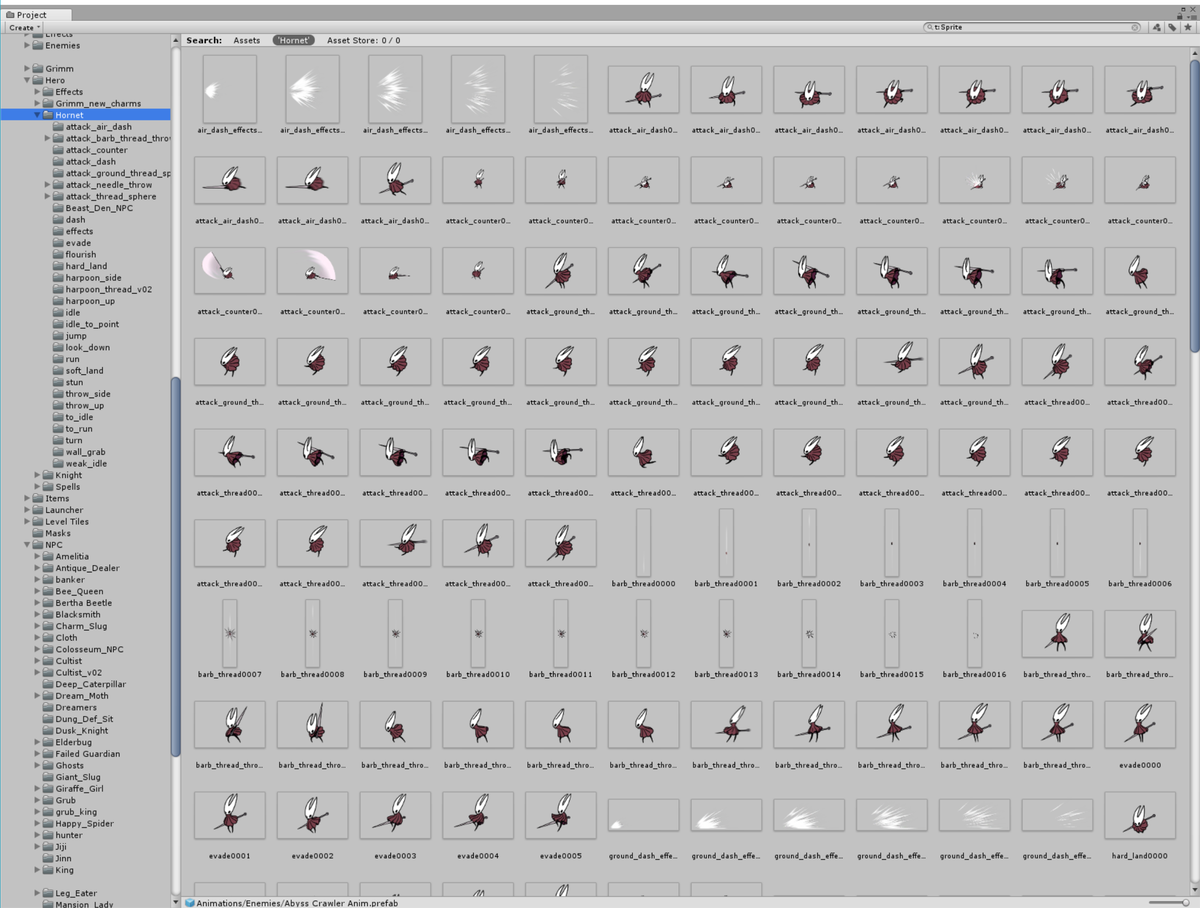 Production design in Hollow Knight