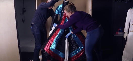 Installing 'David Bowie Is...'