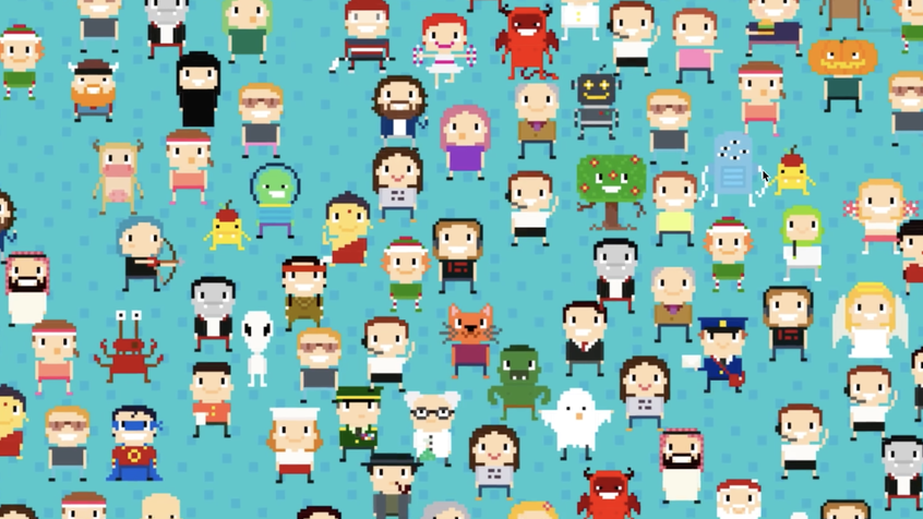 Pixel people - Game Worlds