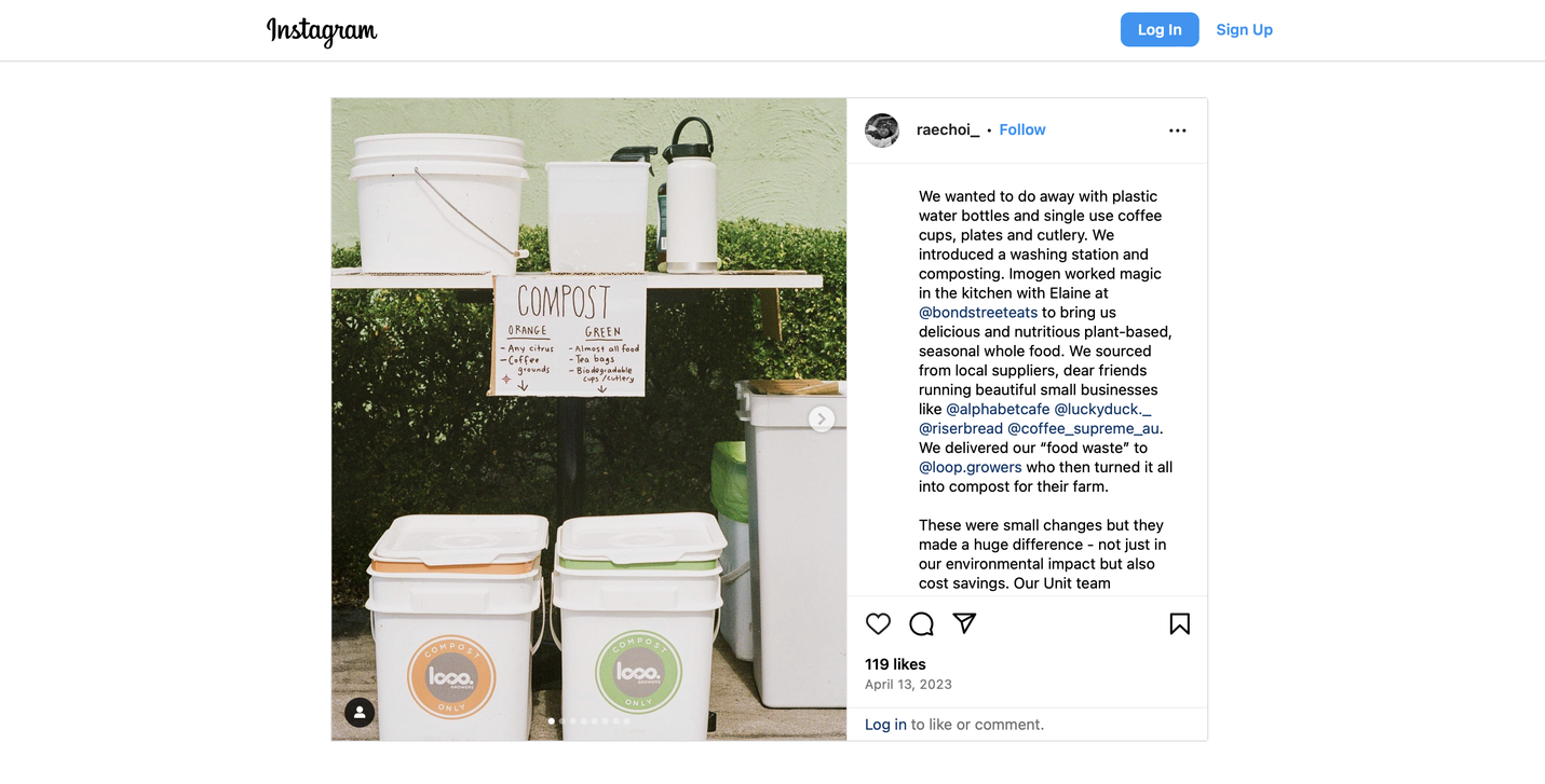 Sustainability on set