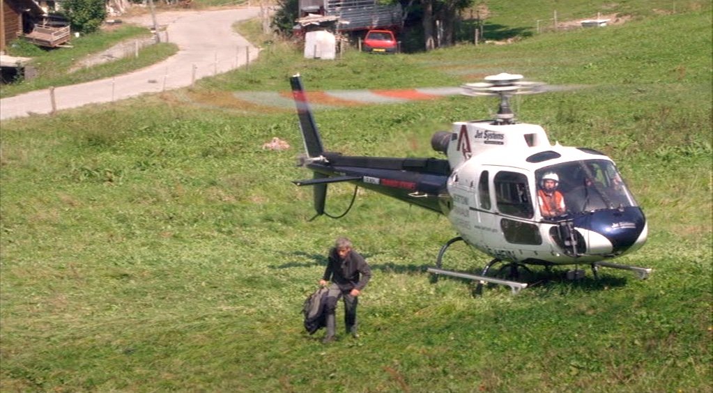 The Finishers helicopter