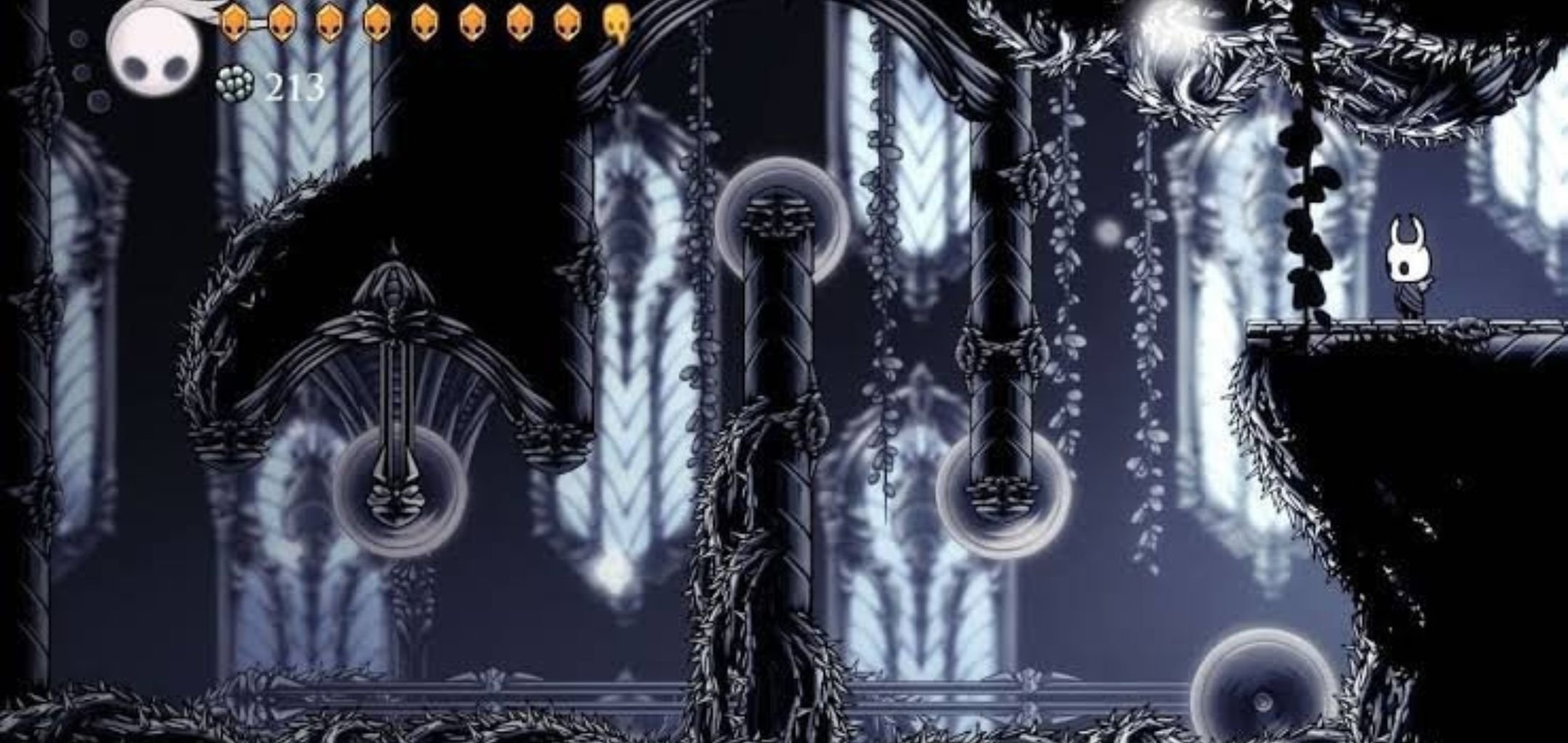 The Path of Pain in Hollow Knight. Courtesy Team Cherry. (2160 x 1023)