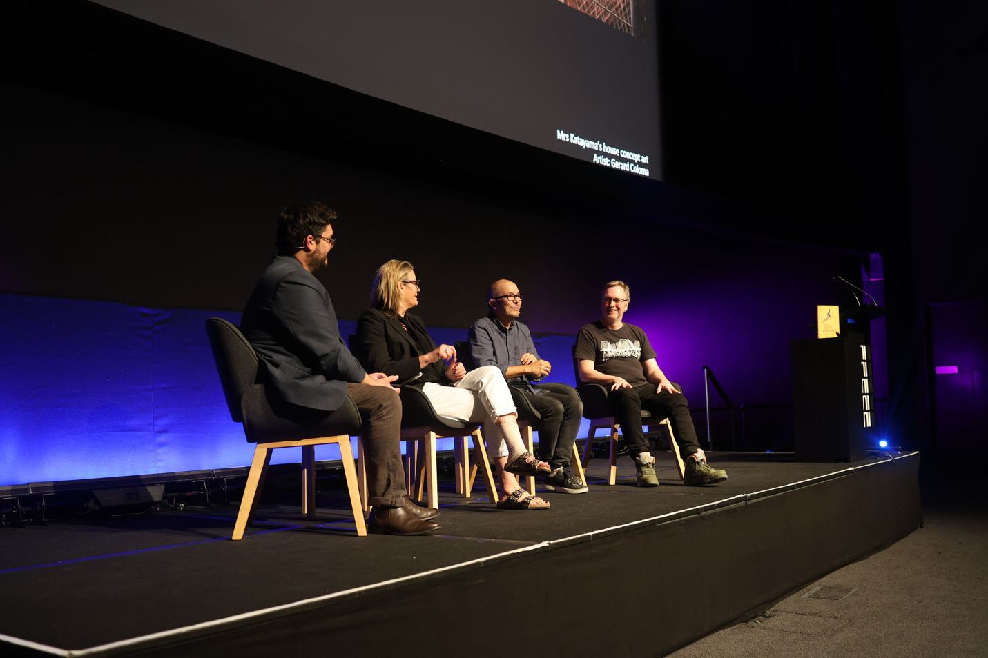 Animating Tales from Outer Suburbia Panel