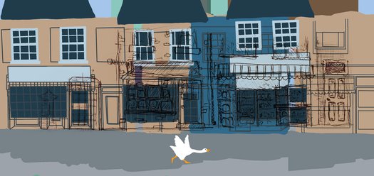 web hero - Concept art from Untitled Goose Game (2019) ACMI Collection.1 copy