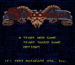 Shadowrun [SNES] | Data East USA | 1992 | ACMI collection | ACMI: Your ...
