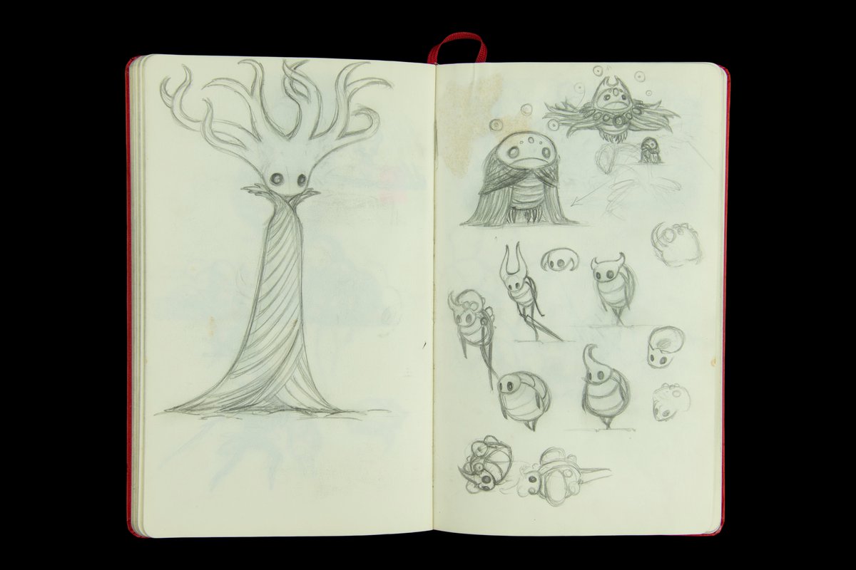 Hollow Knight Development Sketchbooks Team Cherry ACMI Collection 