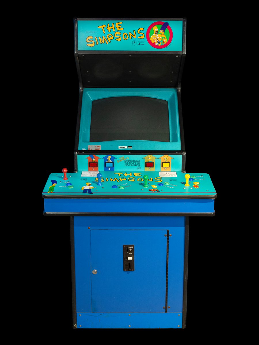 The Simpsons arcade cabinet | Konami | 1991 | ACMI
