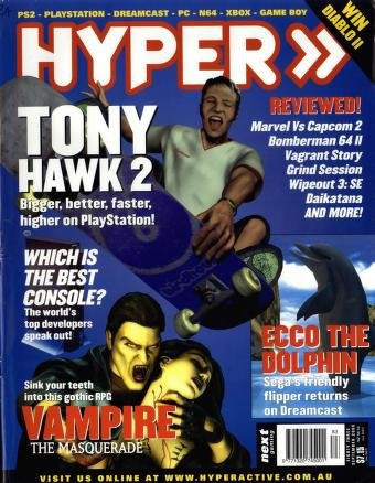 Hyper >> [games magazine] Issue 83, September 2000 | Next Publishing ...