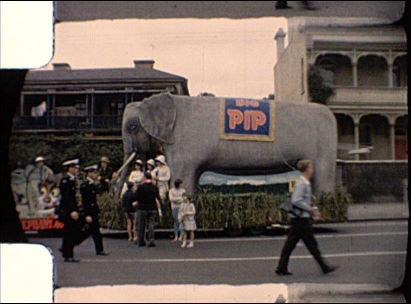 8mm film frame showing overscan