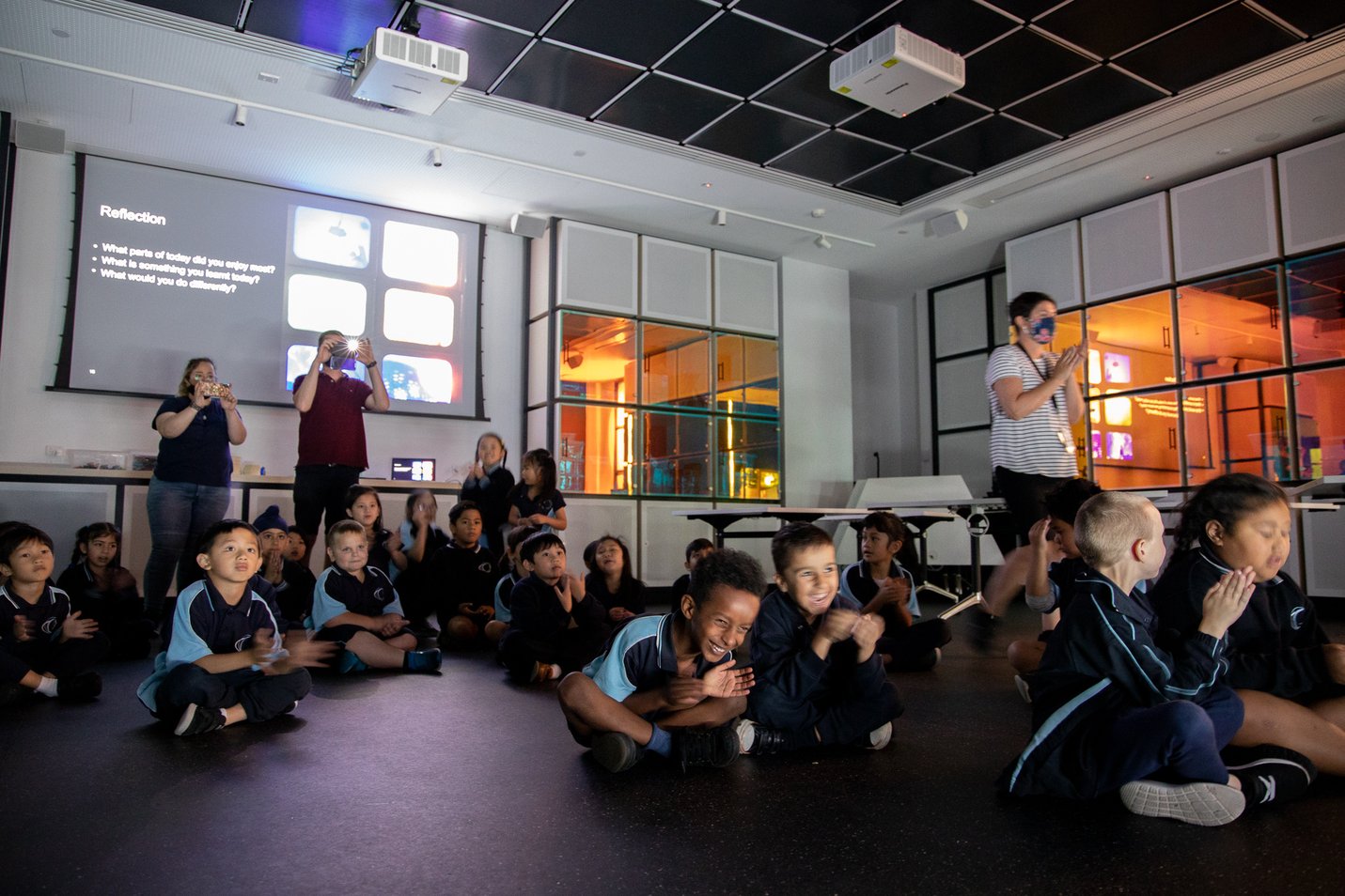 School Group - Light and shadow workshop