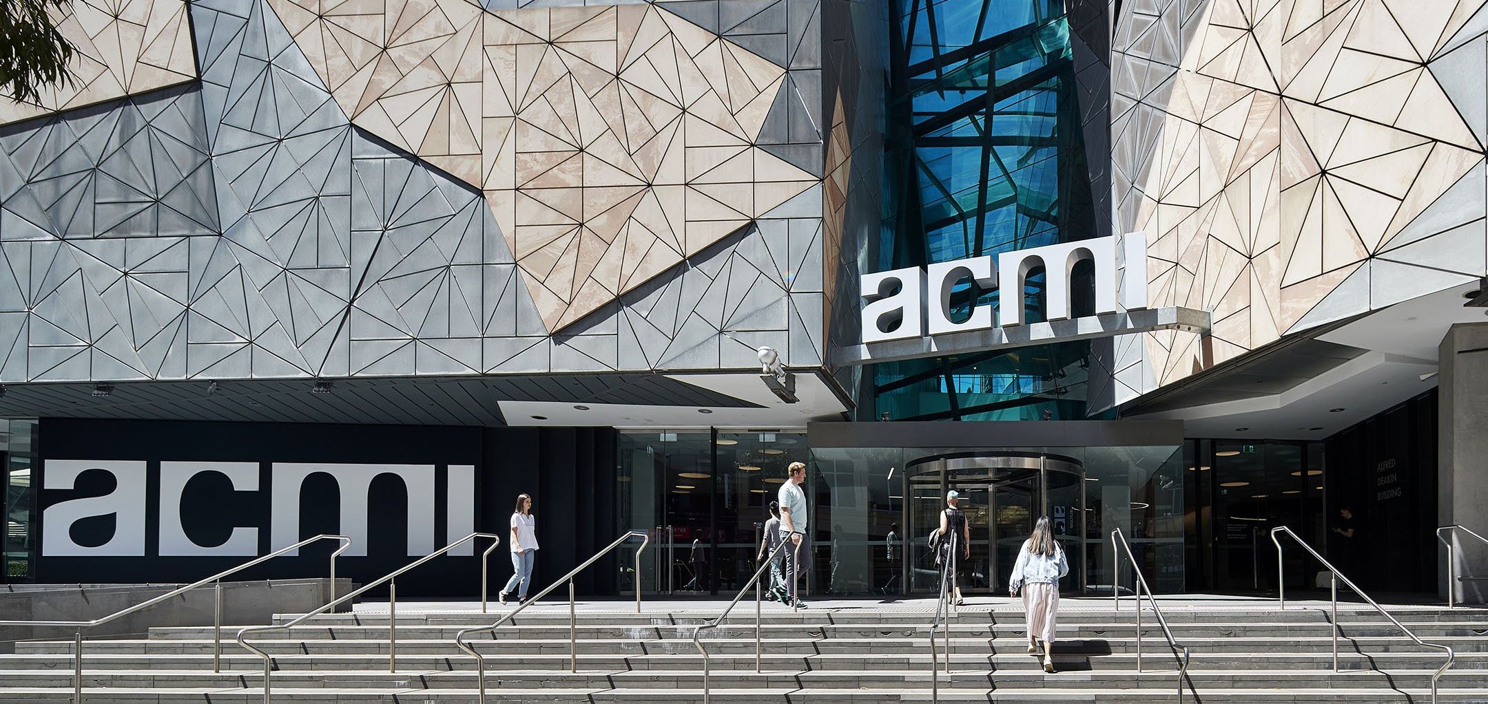 ACMI Flinders Street entrance during the day
