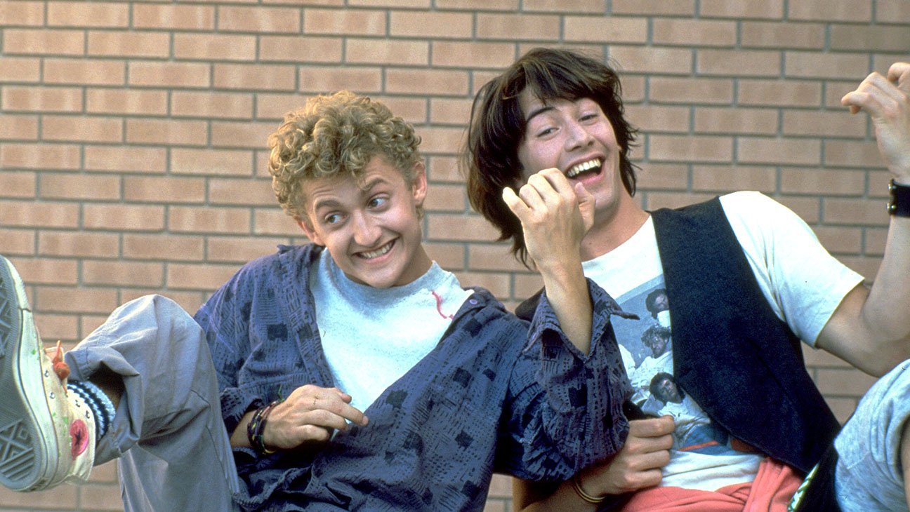 Alex Winter and Keanu Reeves in 'Bill & Ted's Excellent Adventure' (2020)