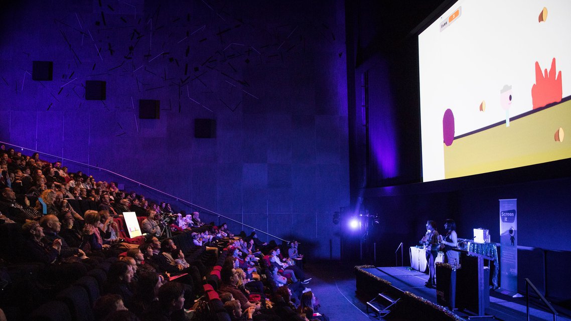 Cinema ACMI Screen It students