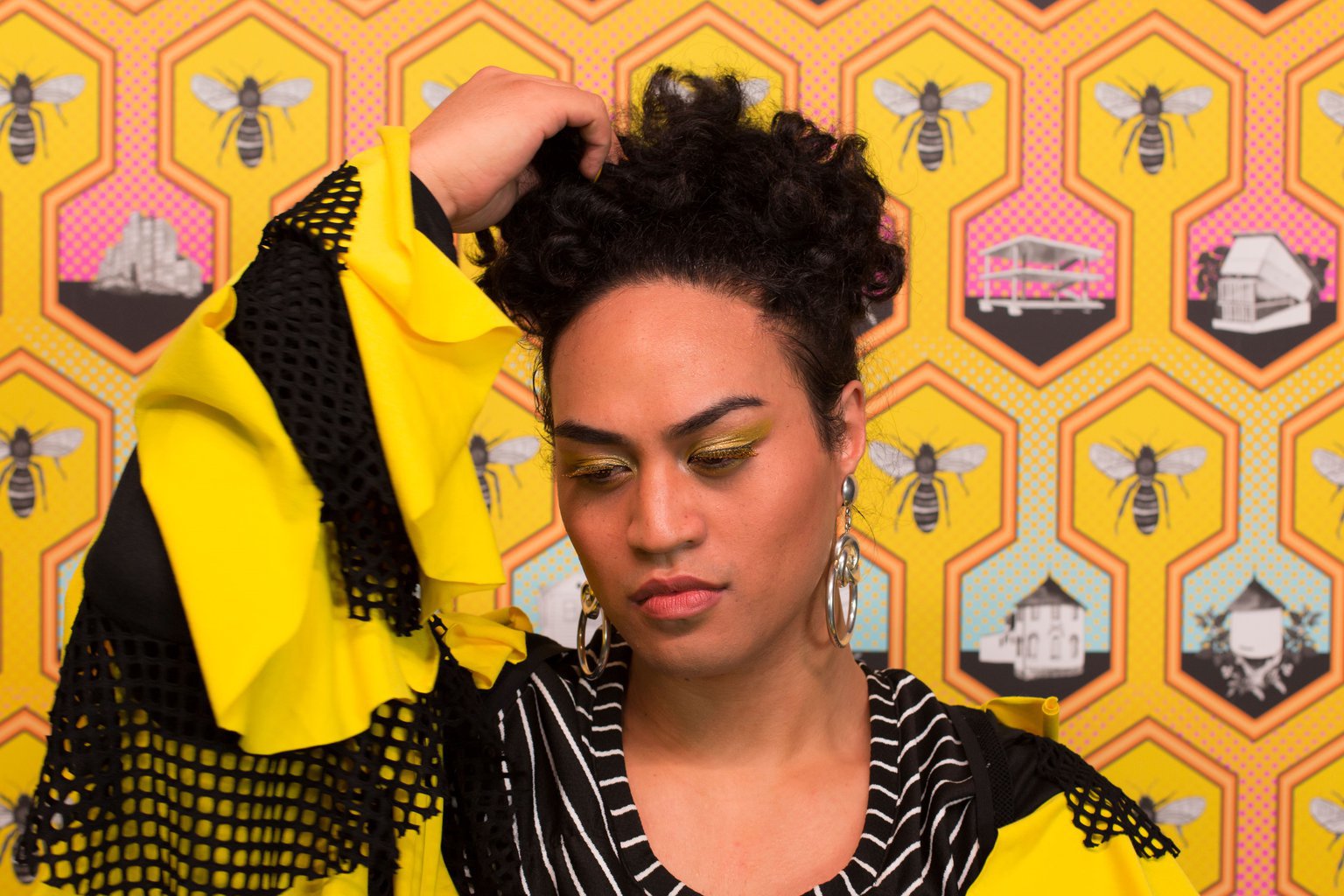 Zanny Begg, The Beehive, 2018; courtesy the artist. Photograph by Philippa Bateman, featuring Koco Carey