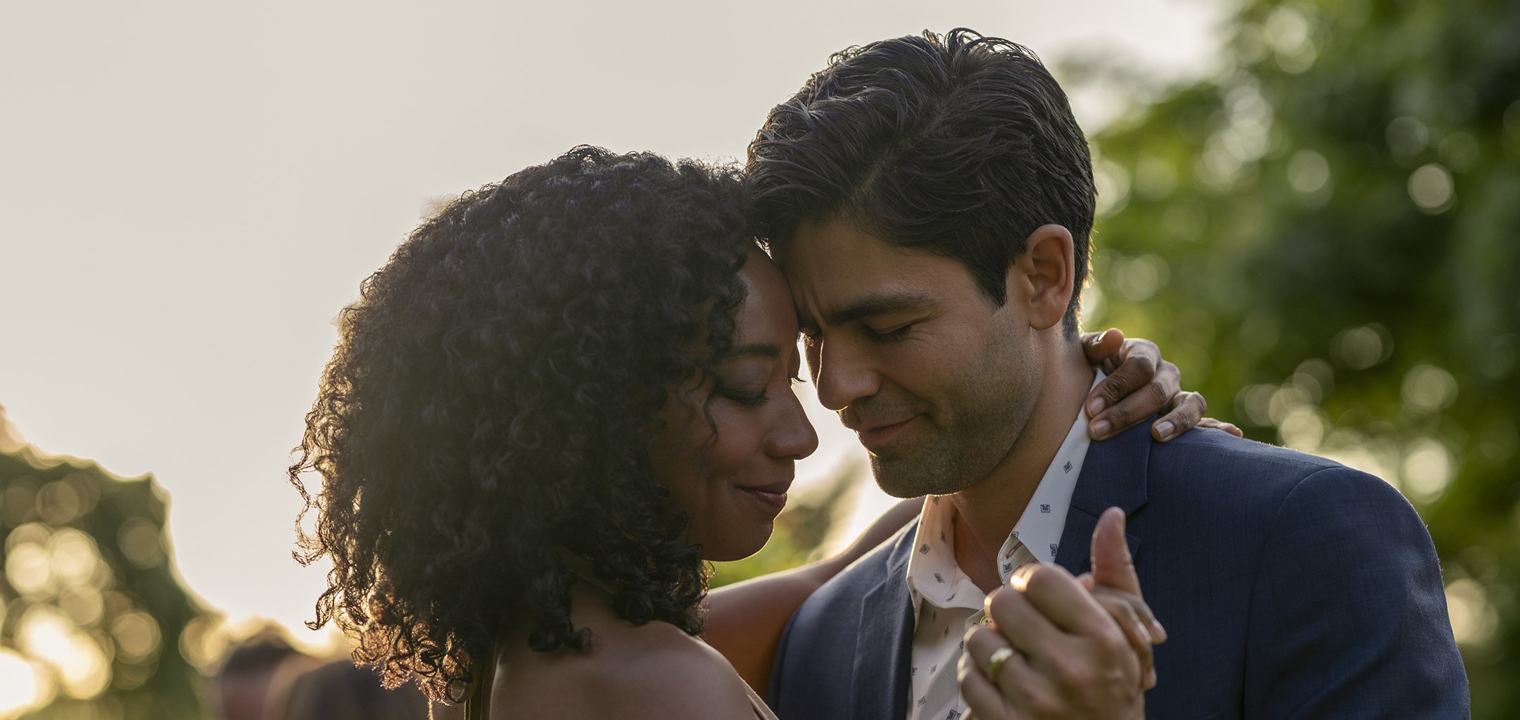 Betty Gabriel and Adrian Grenier in 'Clickbait' (2021)