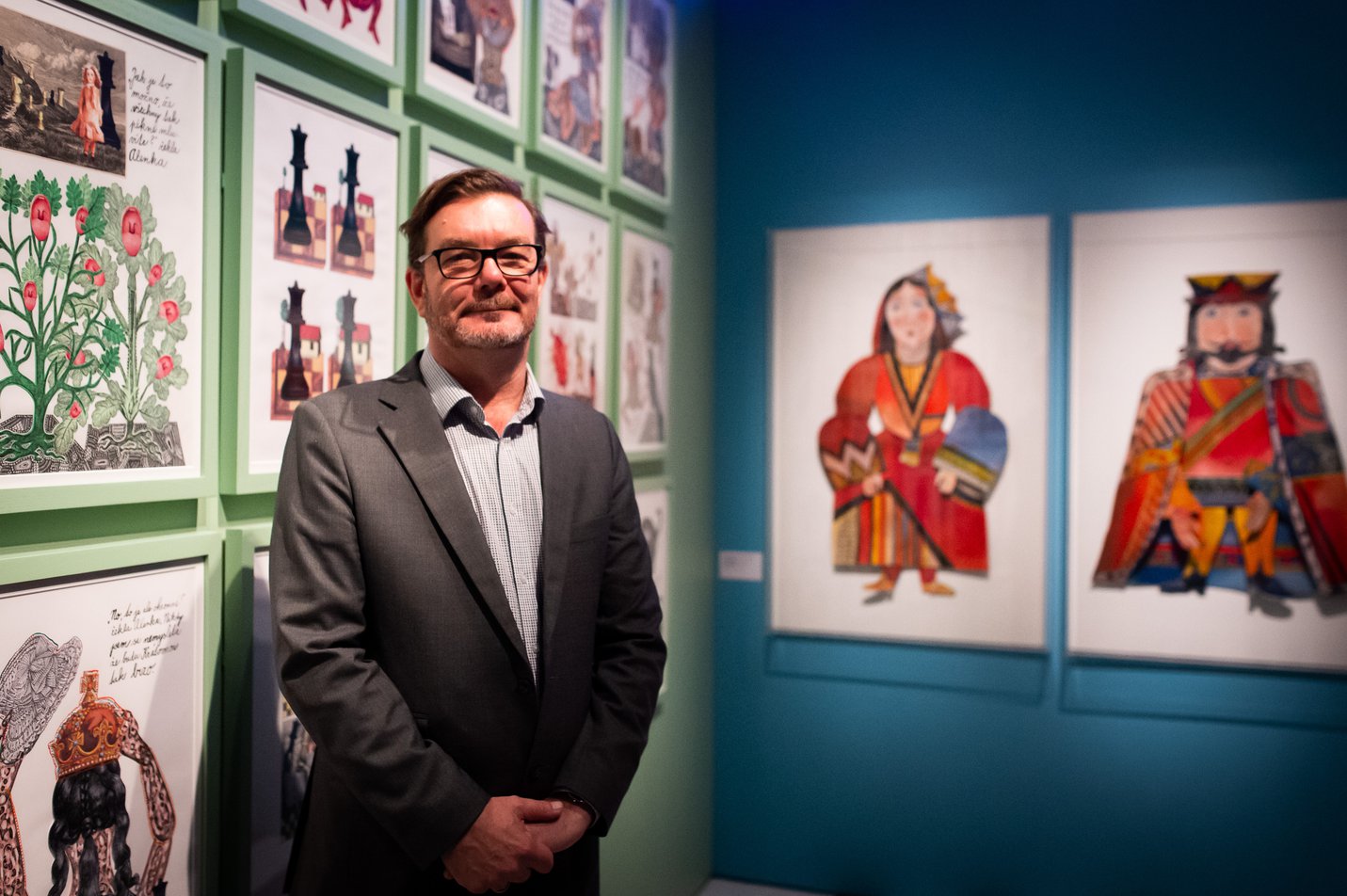 Director of Exhibitions and Touring Chris Harris