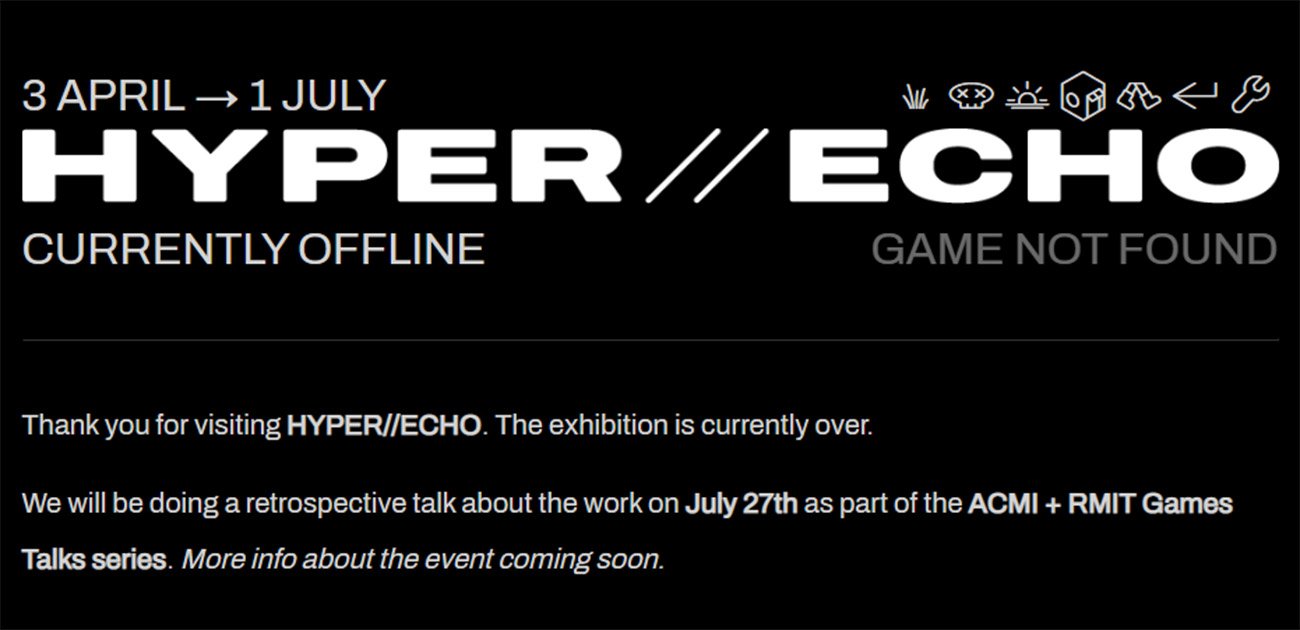 Hyper//Echo offline message