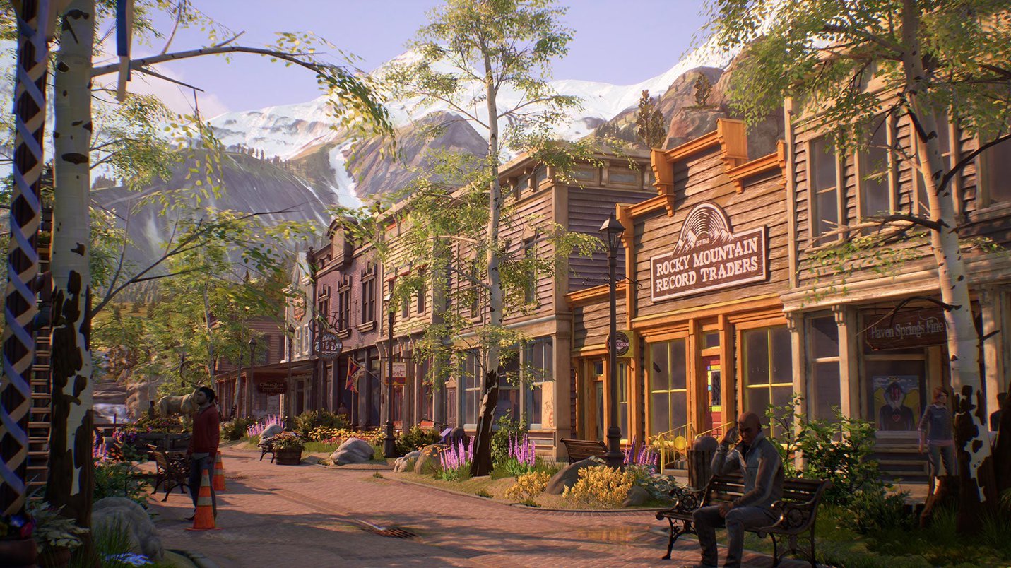 The town of Haven Springs, Colorado in 'Life Is Strange - True Colors' (2021)