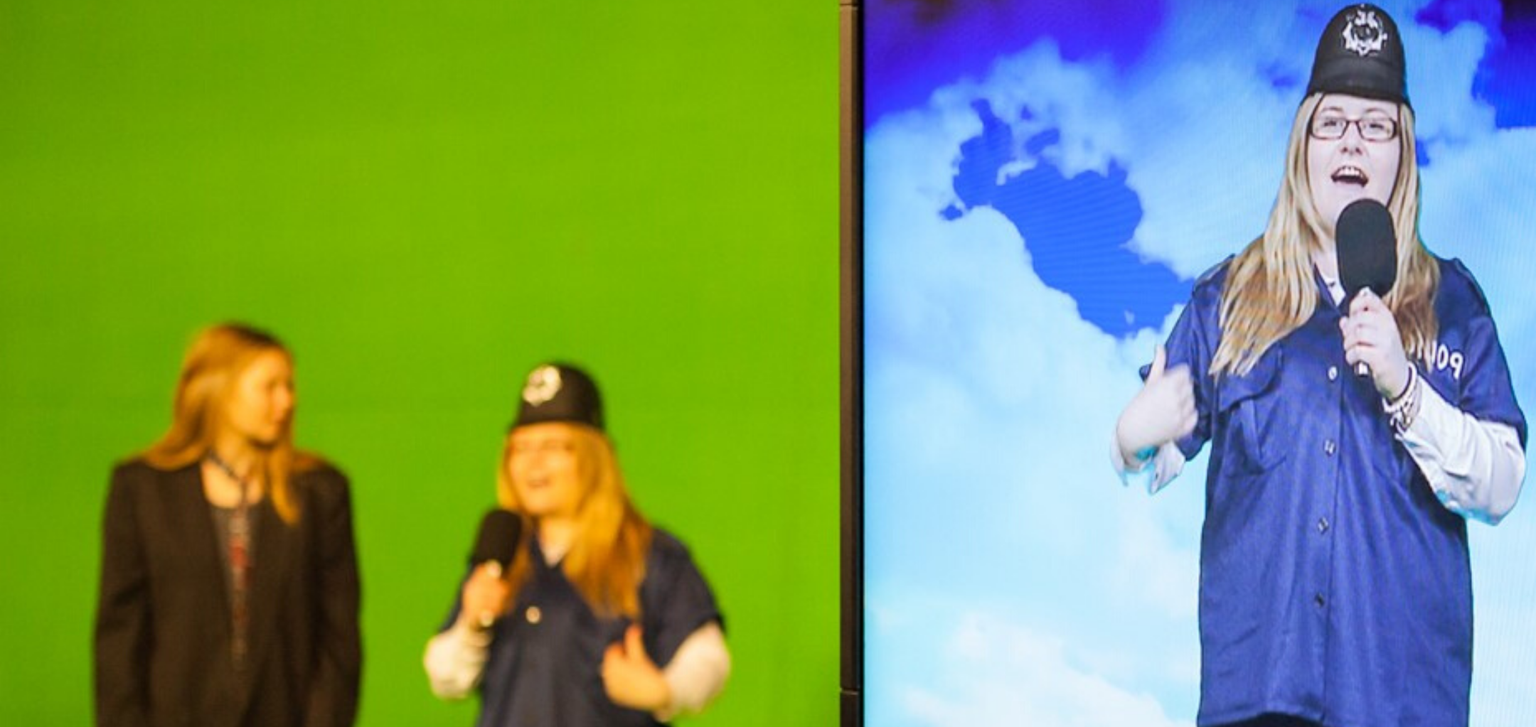 Kids news workshop green screen 2160 x 1023