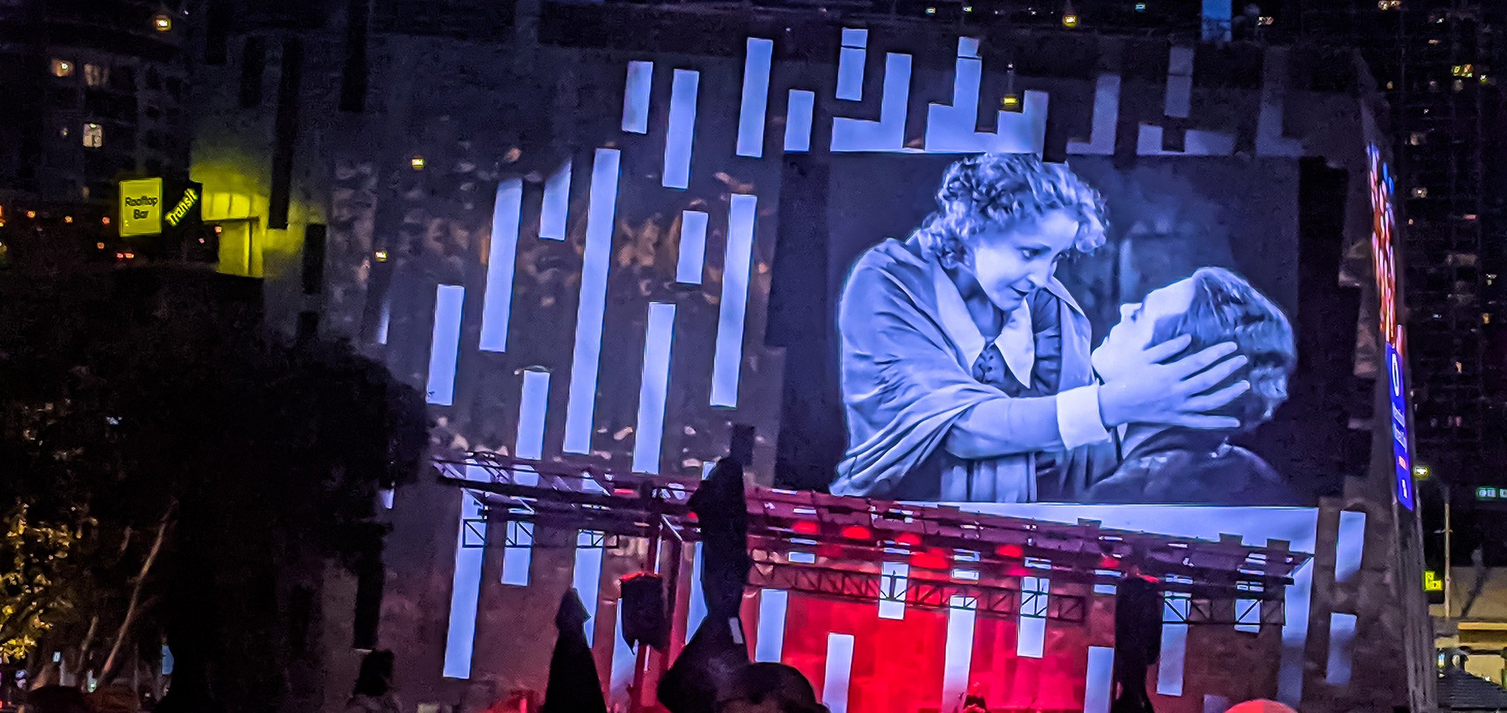 Not-so-silent Cinema at Fed Square