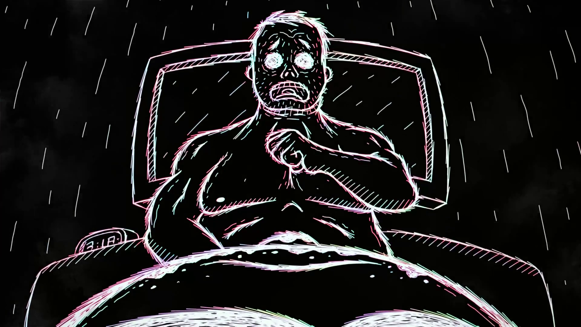 Still from Nox Insomnia by Guy Charnaux (2019)