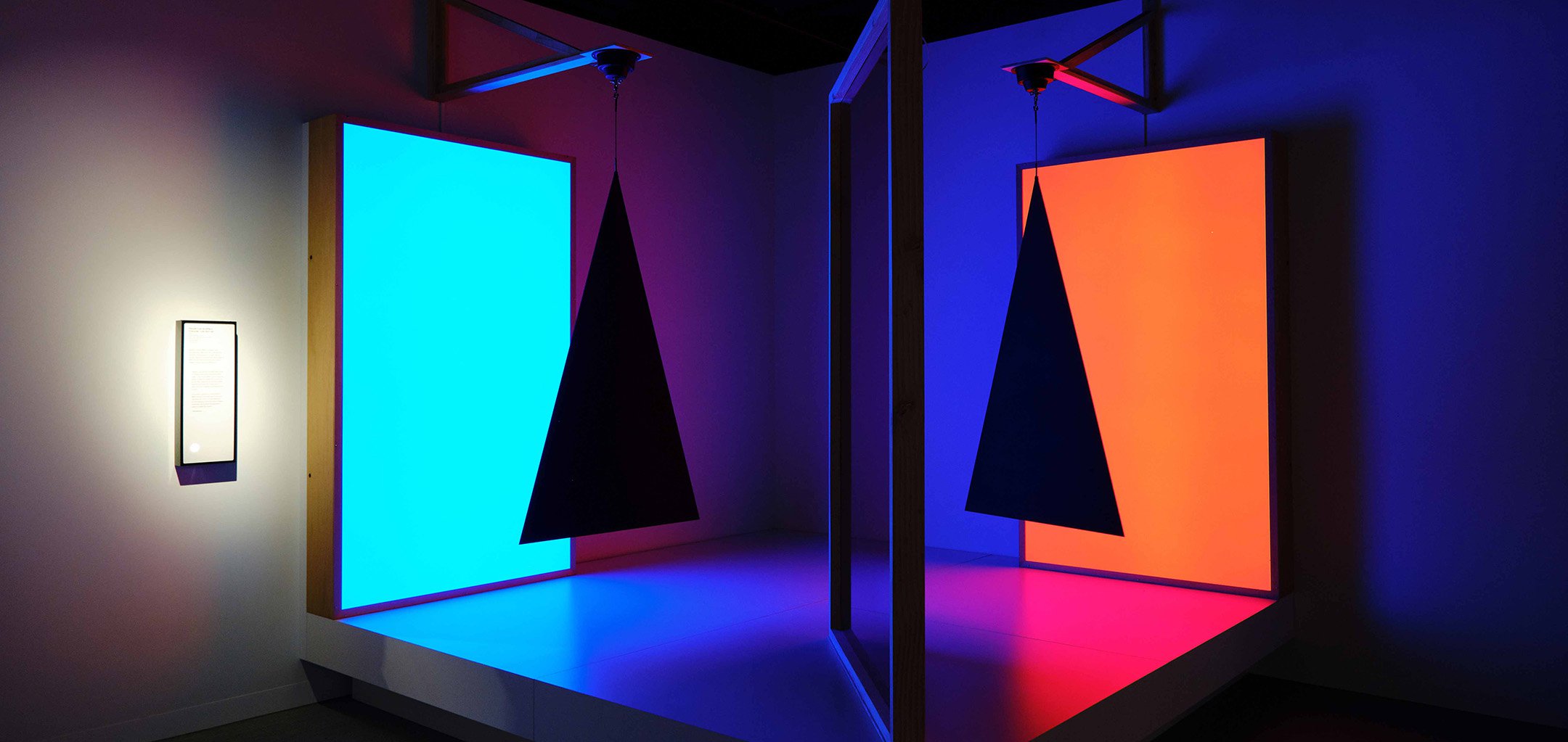 Taree Mackenzie on 'Pepper's ghost effect, triangles, cyan and red