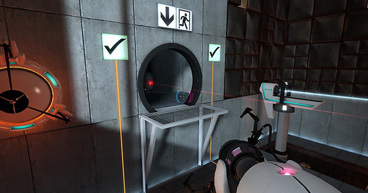Screenshot from.'Portal' (2007)