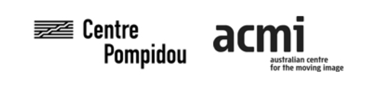 Centre Pompidou Video Art 1965-2005 - partner logos