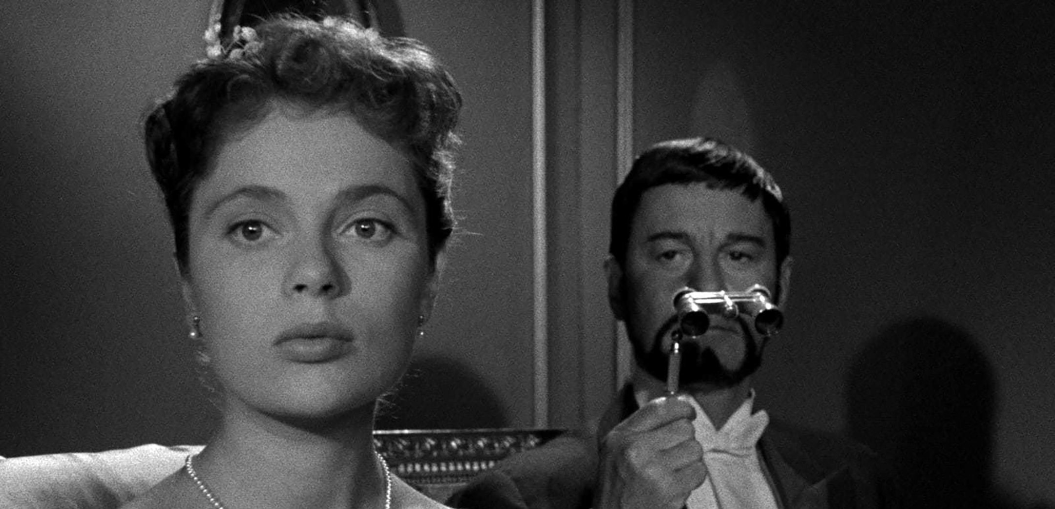 Gunnar Björnstrand and Ulla Jacobsson in Smiles of a Summer Night (1955) Janus