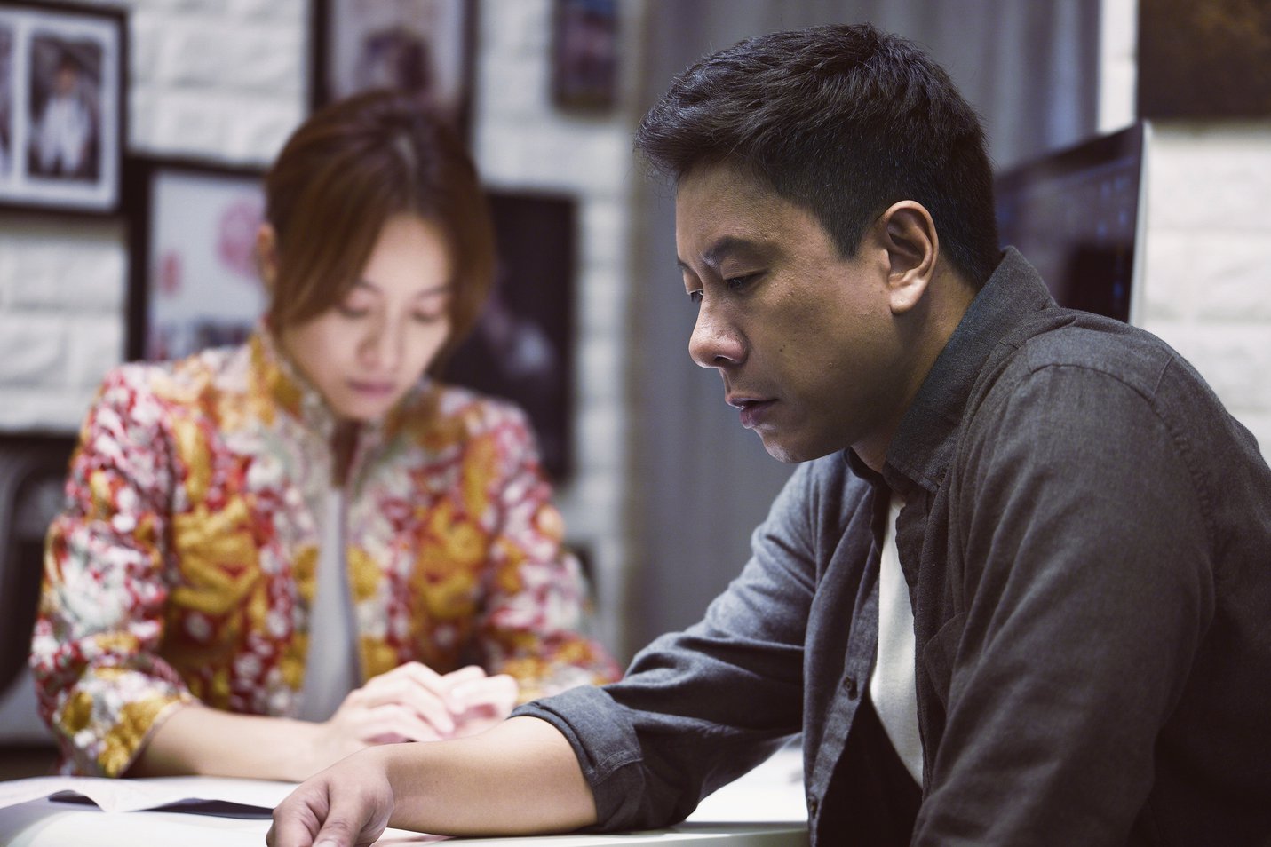 Stephy Tang and Chu Pak Hong looking pensive in My Prince Edward (2019) directed by Norris Wong