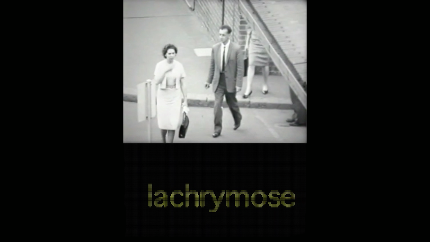 Still from Single File by Ross Gibson - 'yearning'