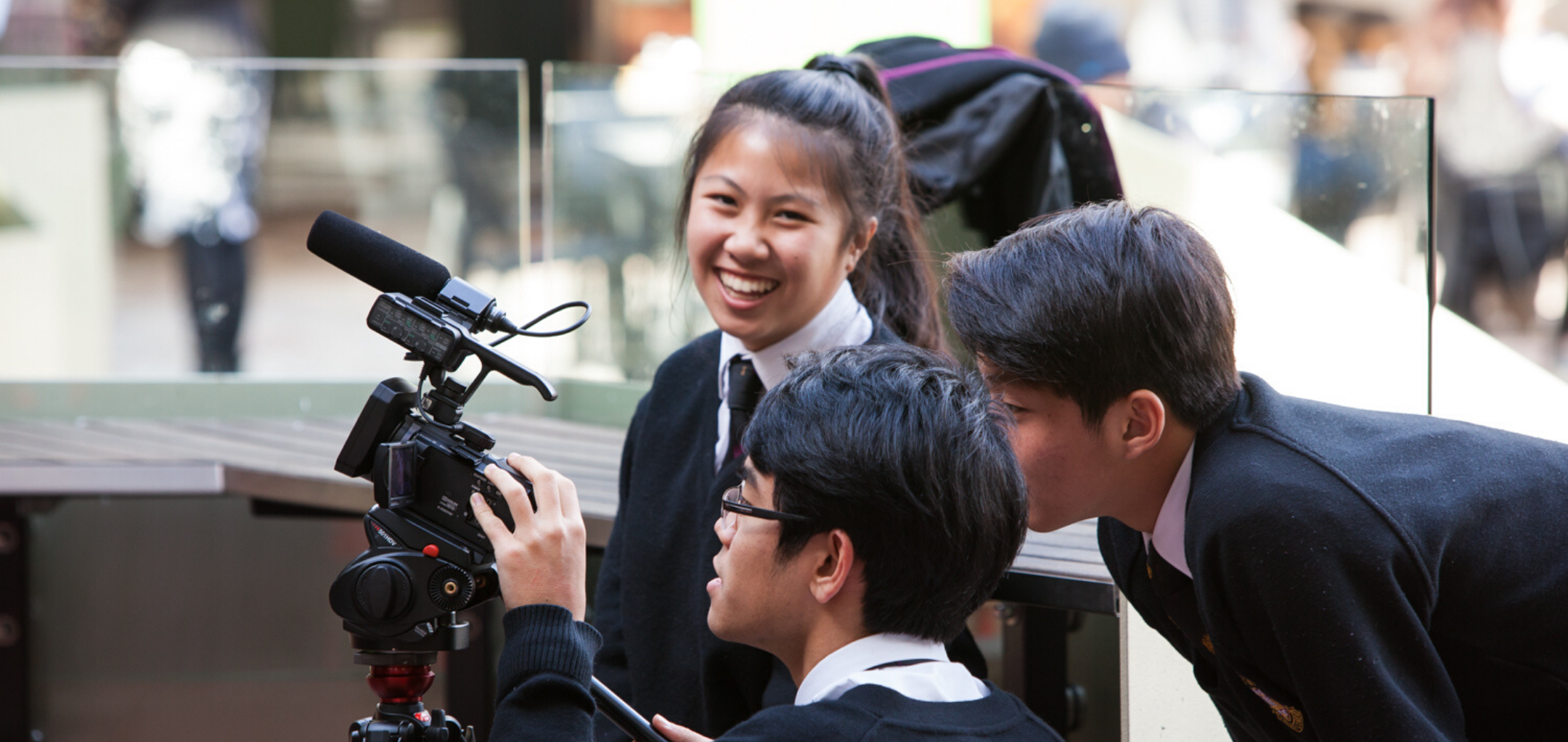 Students secondary filming camera 2 2160 x 1023