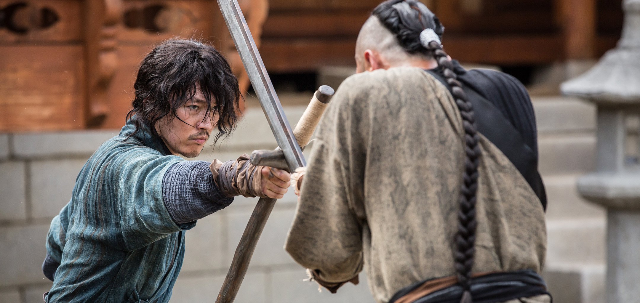 Action still from 'The Swordsman' (2020)