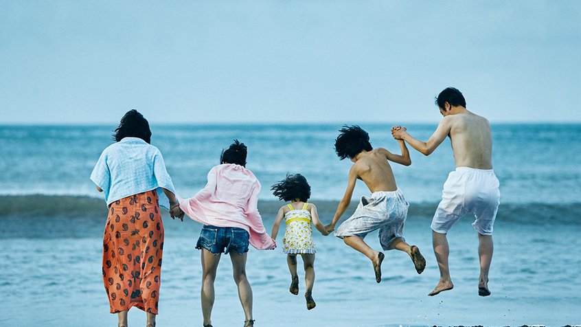 The cast of Shoplifters