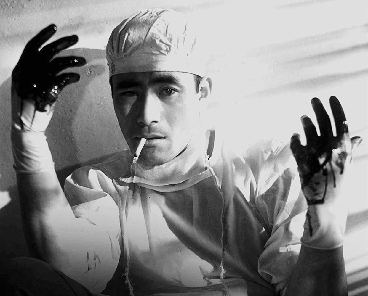 Toshiro Mifune in The Quiet Duel
