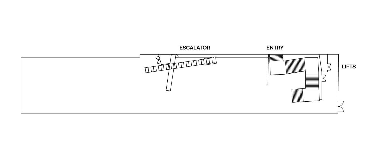 Underground Gallery floorplan - ACMI