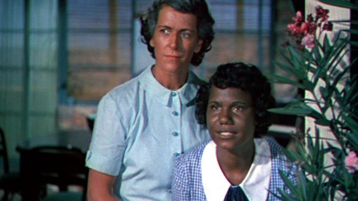 Betty Suttor and Rosalie Kunoth-Monks in Jedda (1955)