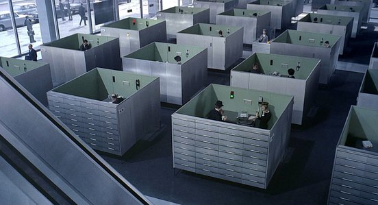 Playtime - office scene
