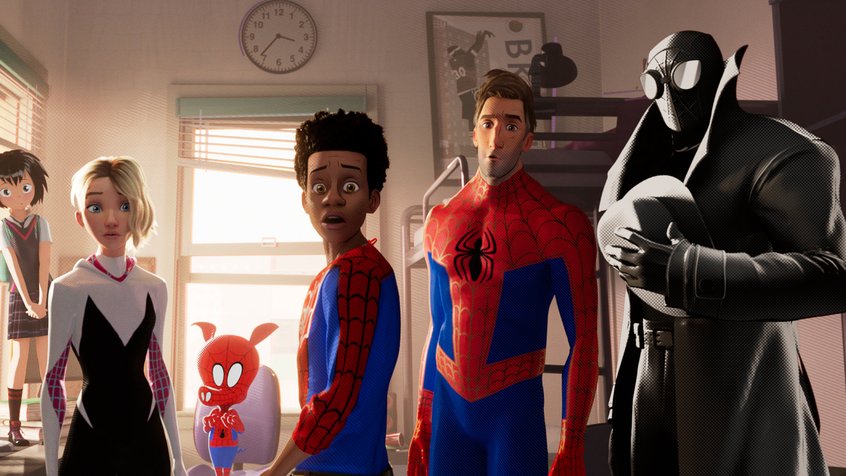 Spiderman into the spiderverse
