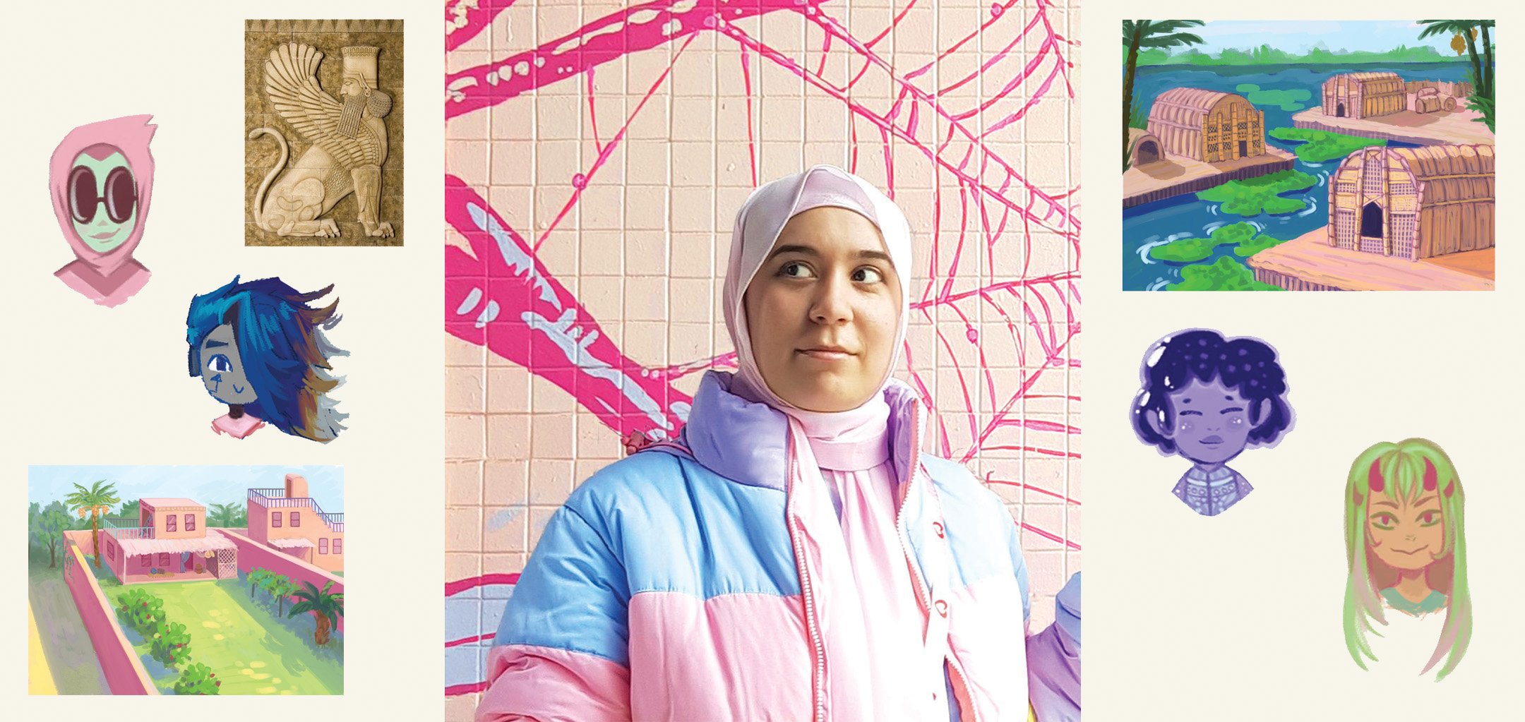 Zahraa Al Zubaydi and her animations