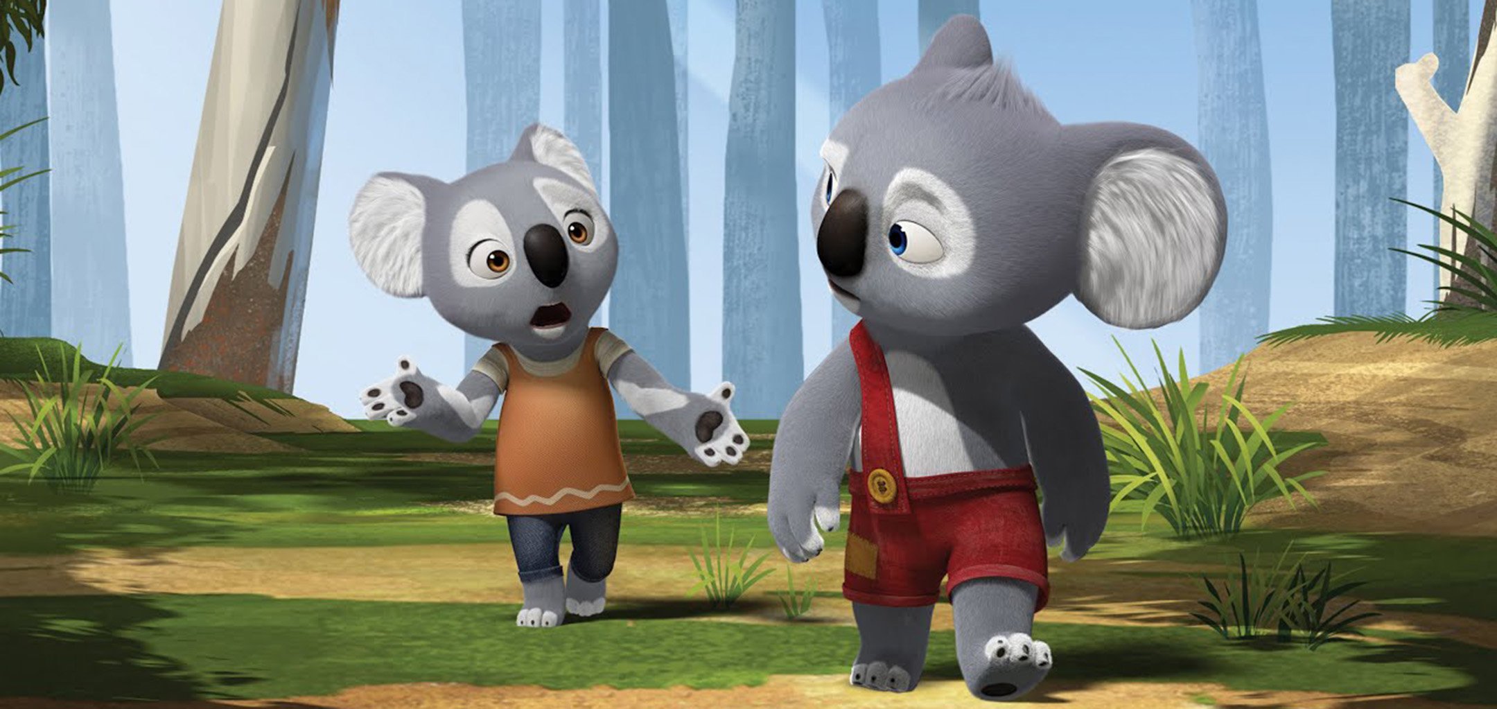 Blinky and Nutsy in a still from 'Blinky Bill the Movie'