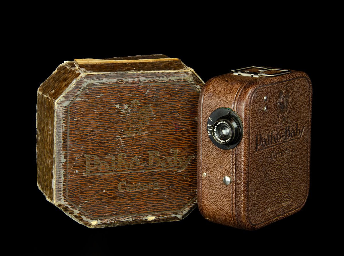 9.5mm Pathé-Baby camera and camera box | ACMI: Your museum of screen ...
