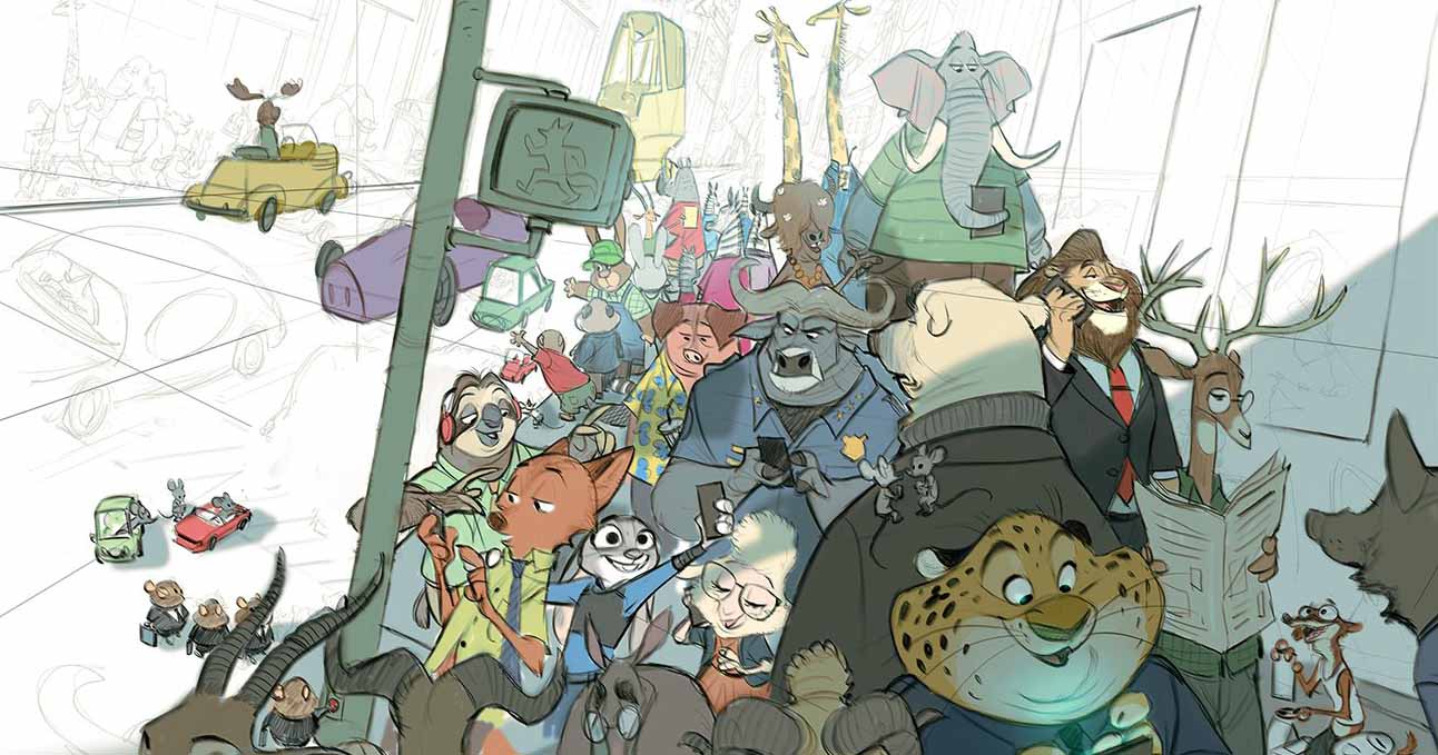 Zootopia illustrating humanity through animals ACMI Your museum of
